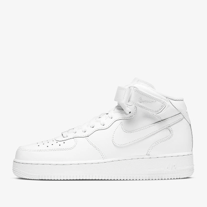 Buty NIKE Air Force 1 MID '07 - Białe CW2289-111