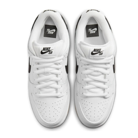 Buty NIKE SB Dunk Low Pro White Gum, Białe