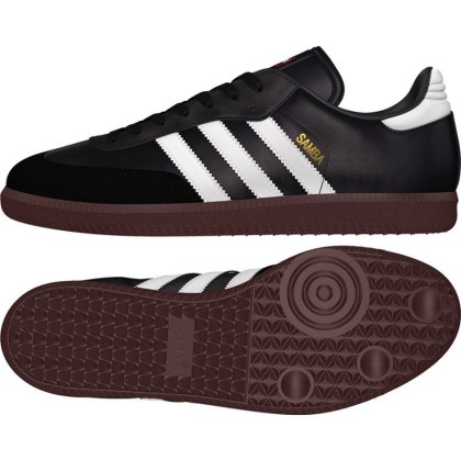 Adidas Samba IN M- 019000, Czarny