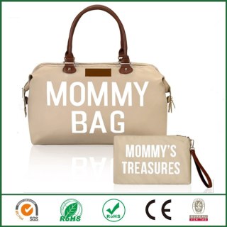 Torba dla mamy Mommy Bag beżowa