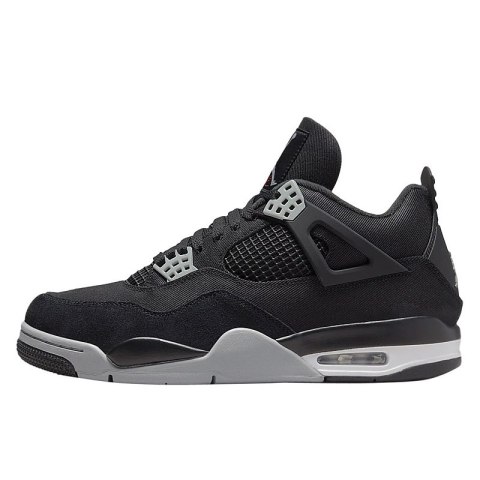 Air Jordan 4 Retro "Black Canvas"