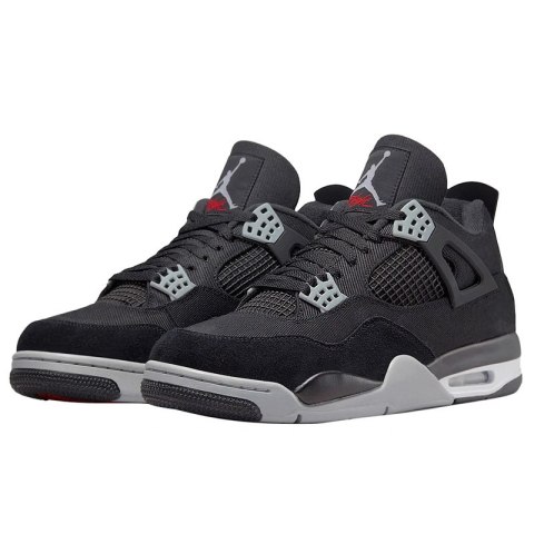 Air Jordan 4 Retro "Black Canvas"