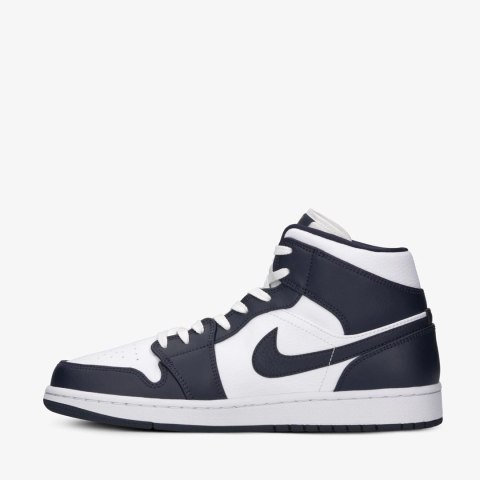 Buty NIKE Air Jordan 1 Mid, Czarne białe (Rozmiar 39)