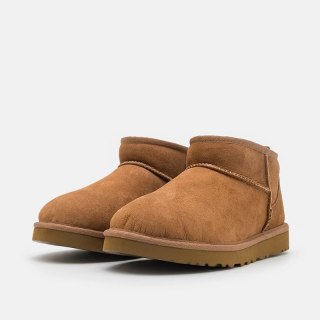 Buty damskie UGG Classic Ultra Mini - Brązowe