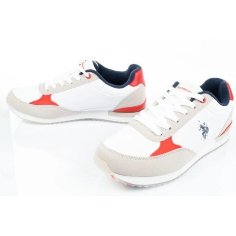 Buty sportowe U.S. Polo ASSN. M UP21M48062-WHI-RED01