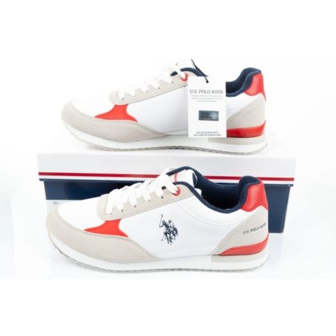 Buty sportowe U.S. Polo ASSN. M UP21M48062-WHI-RED01