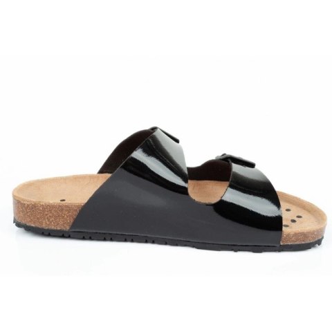 Klapki robocze Abeba Sandals Black W 8088