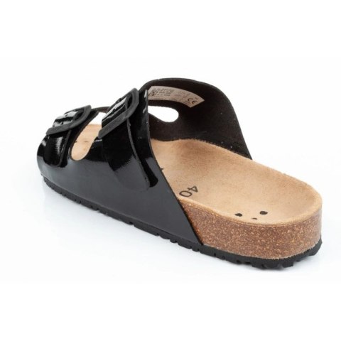 Klapki robocze Abeba Sandals Black W 8088