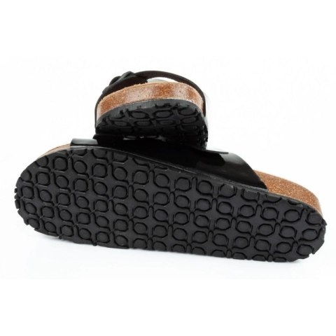 Klapki robocze Abeba Sandals Black W 8088