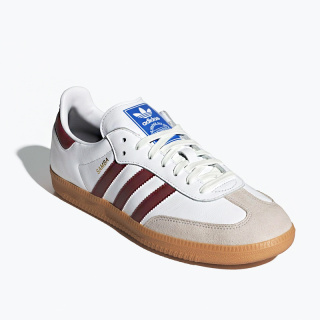 Adidas Samba OG IF3813 "Biało-bordowe"