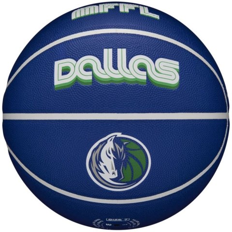 Piłka do koszykówki Wilson NBA Team City Collector Dallas Mavericks Ball WZ4016407ID