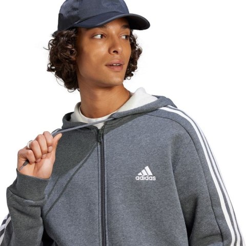 Bluza adidas Essentials Fleece 3-Stripes Full-Zip M IJ6480