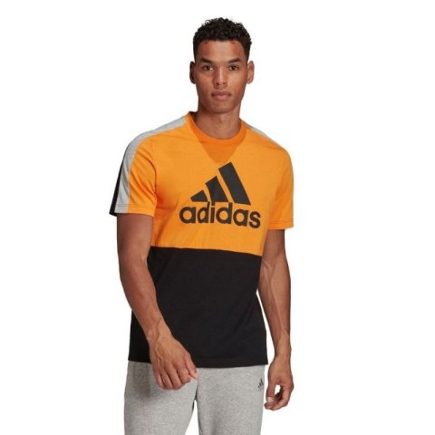 Koszulka adidas Essentials Colorblock Single Jersey Tee M HE4328