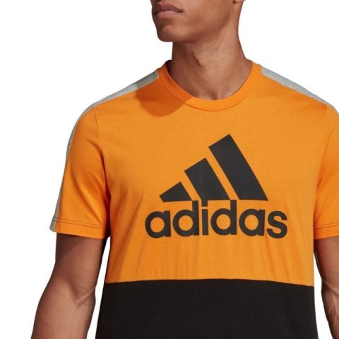 Koszulka adidas Essentials Colorblock Single Jersey Tee M HE4328