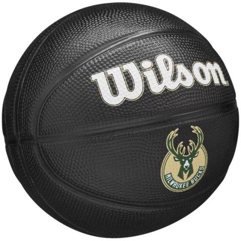 Piłka do koszykówki Wilson Team Tribute Milwaukee Bucks Mini Ball WZ4017606XB