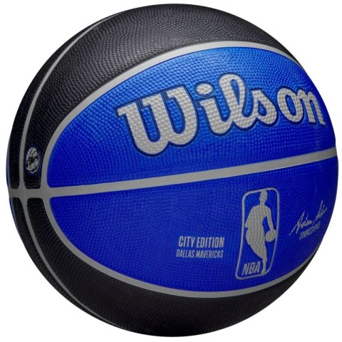 Piłka do koszykówki Wilson NBA Team City Edition Dallas Mavericks WZ4024207XB